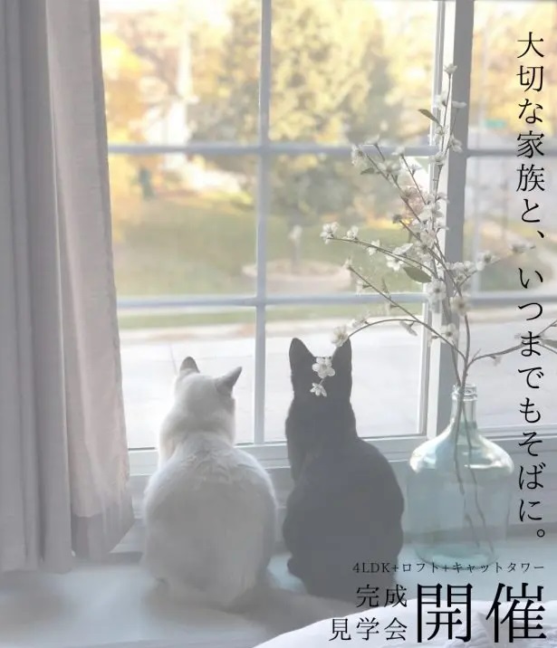 完成見学会のお知らせ(4/19-20)