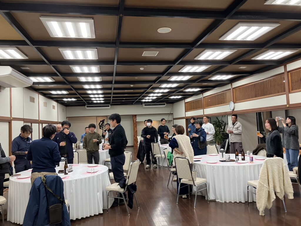 会社の忘年会でした