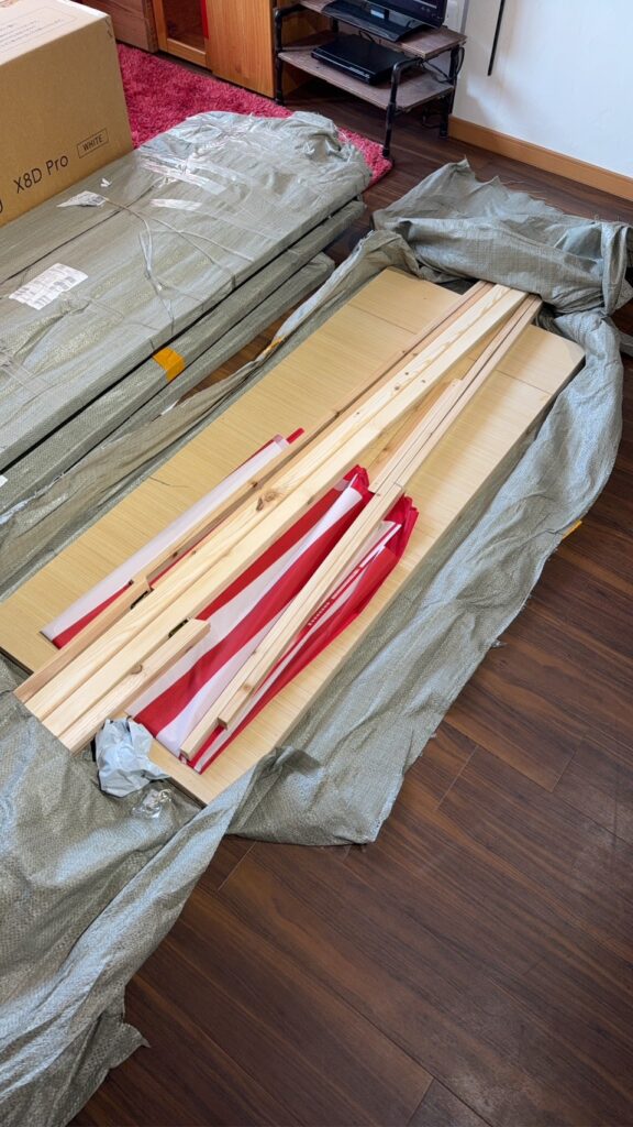 お客様感謝祭の準備は着々と。