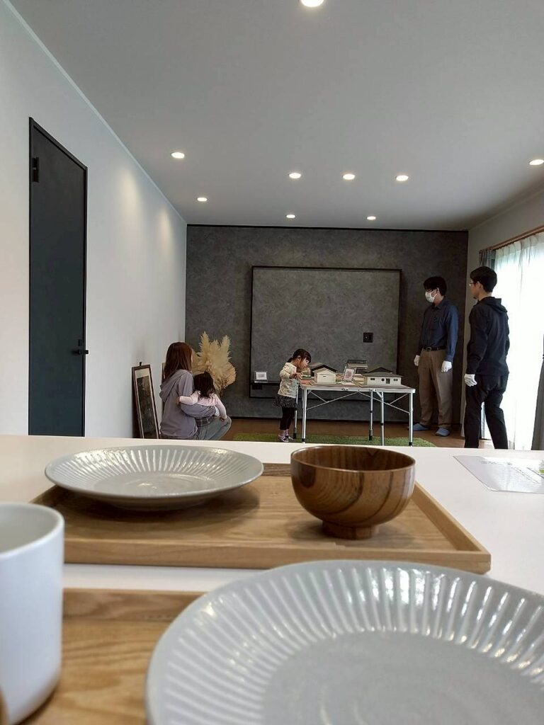 完成見学会　開催中！！二日目