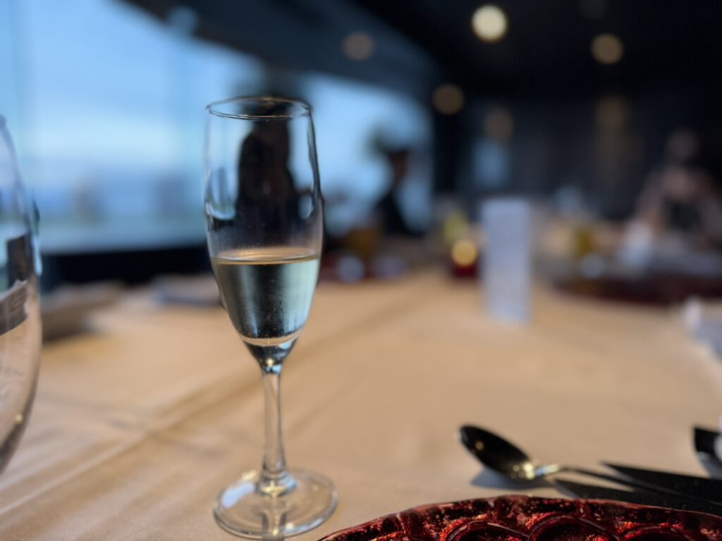 お祝いのお食事会。