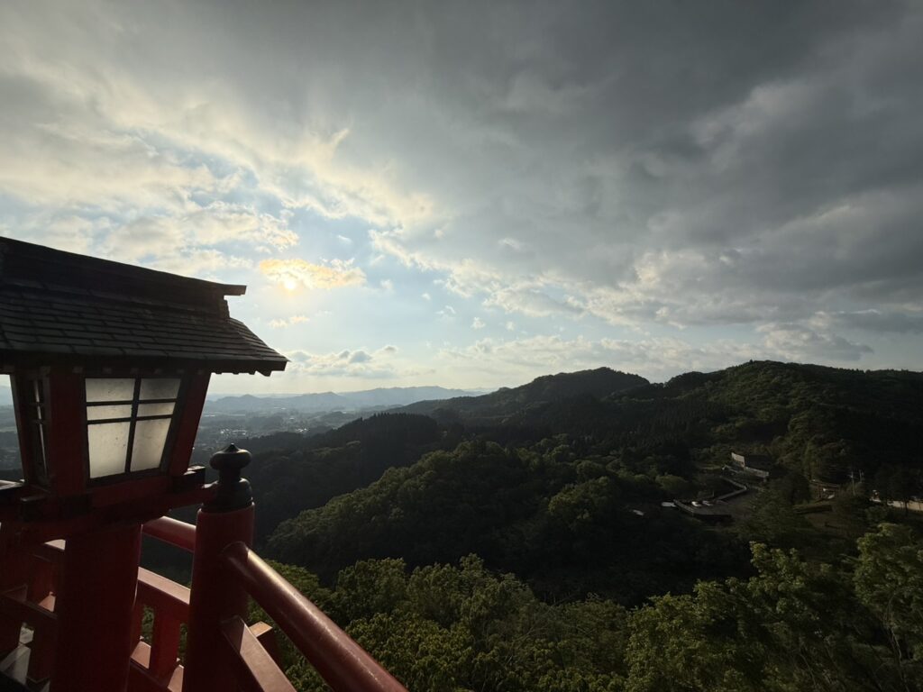 一日参りに行ってきました
