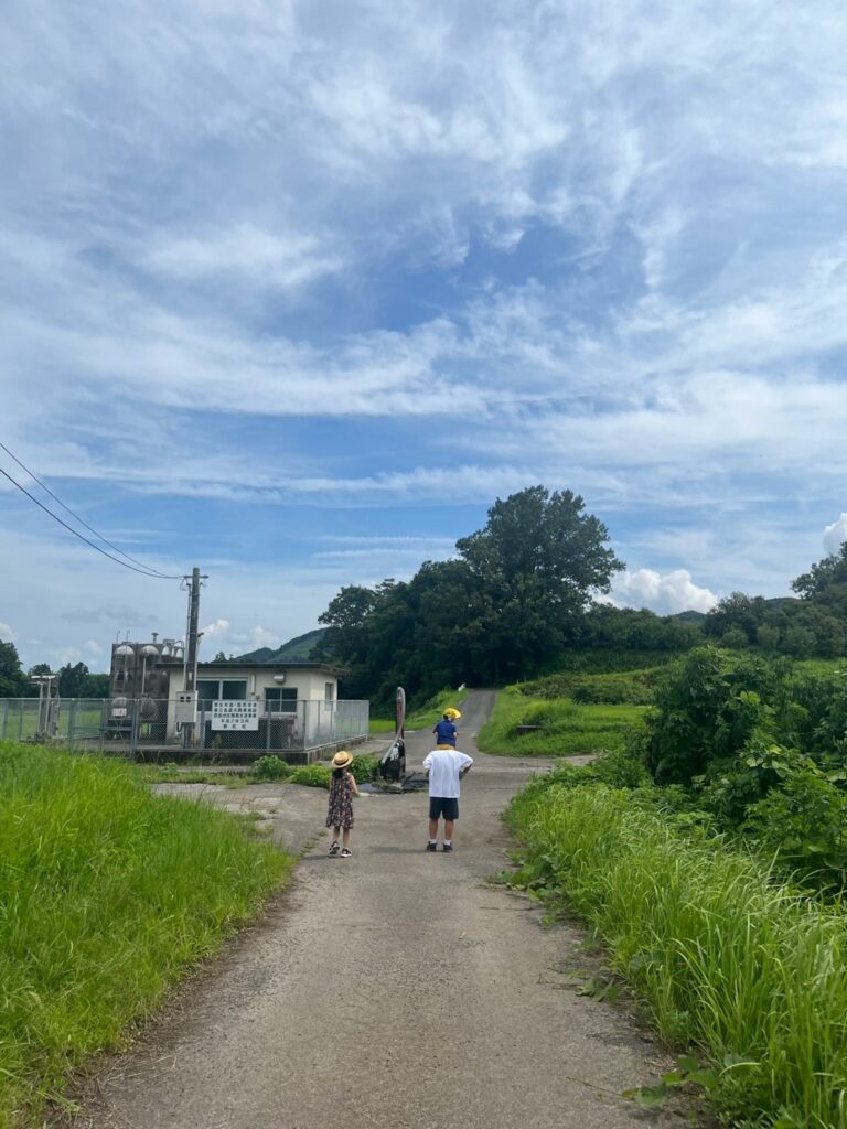 ご先祖様へのご挨拶。