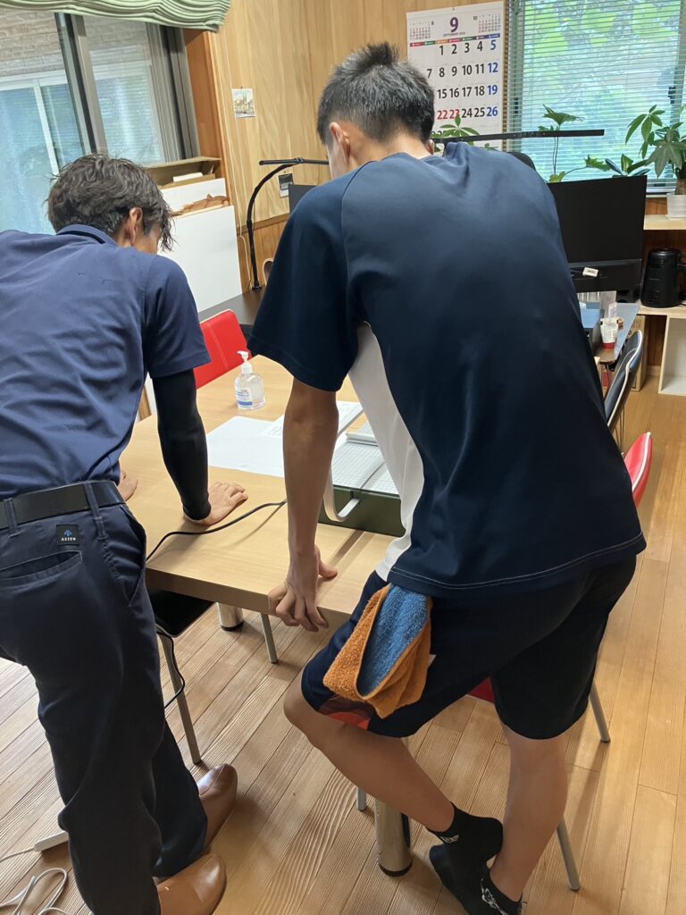 久しぶりに若者と話しました。